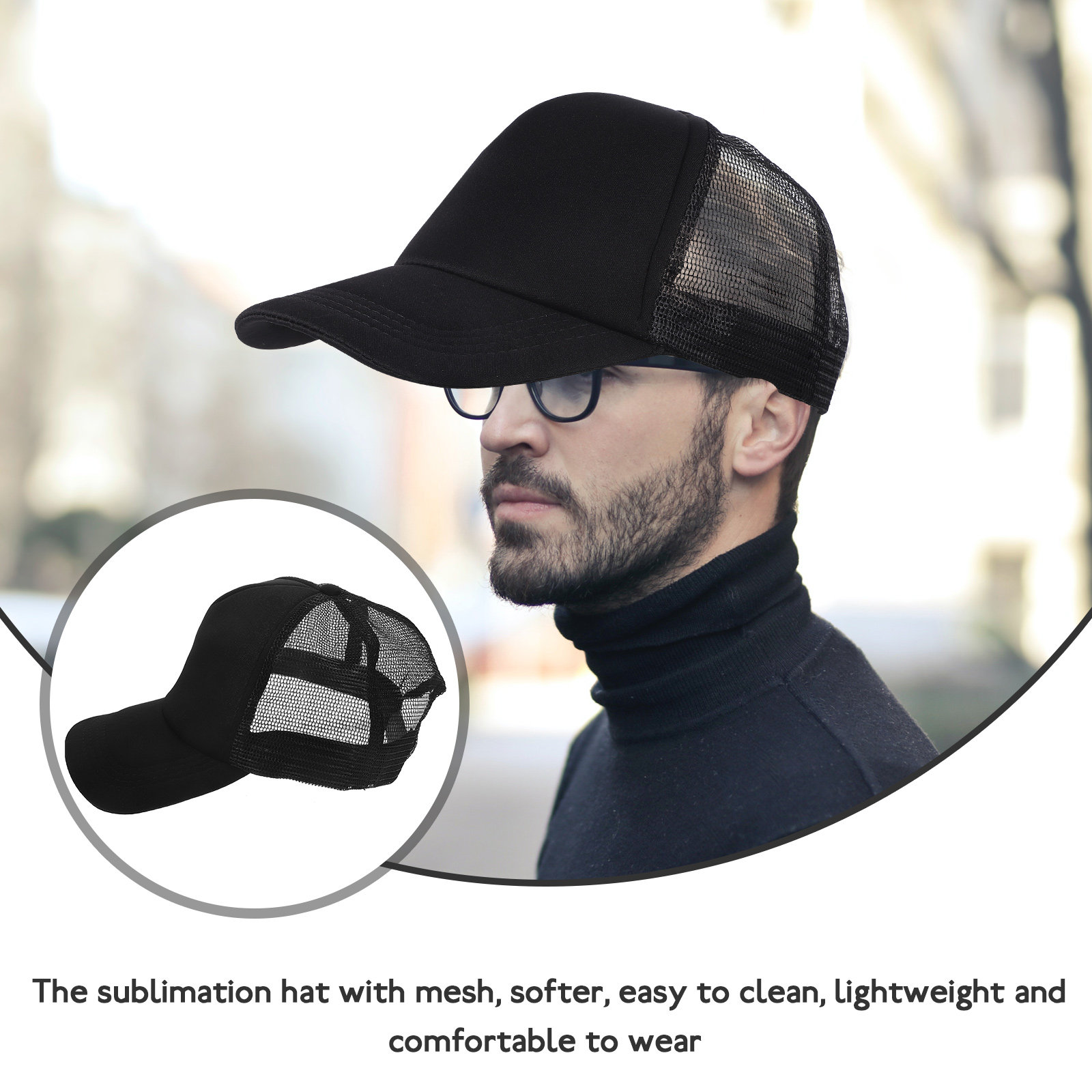 10 casquettes de baseball en m - Hat Sublimation Blank avis et prix