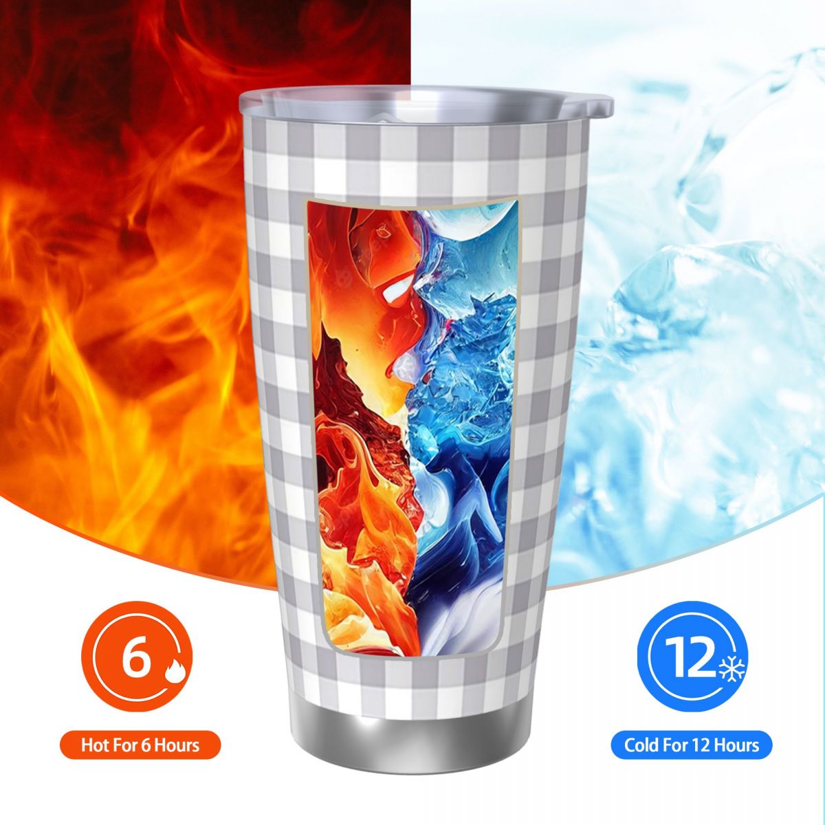 Gobelet en acier inoxydable vi - Tumbler 20Oz White avis et prix