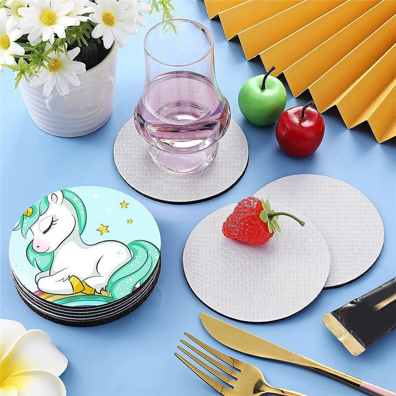 Sous-verres vierges pour subli - Coaster Sublimation Blank avis et prix