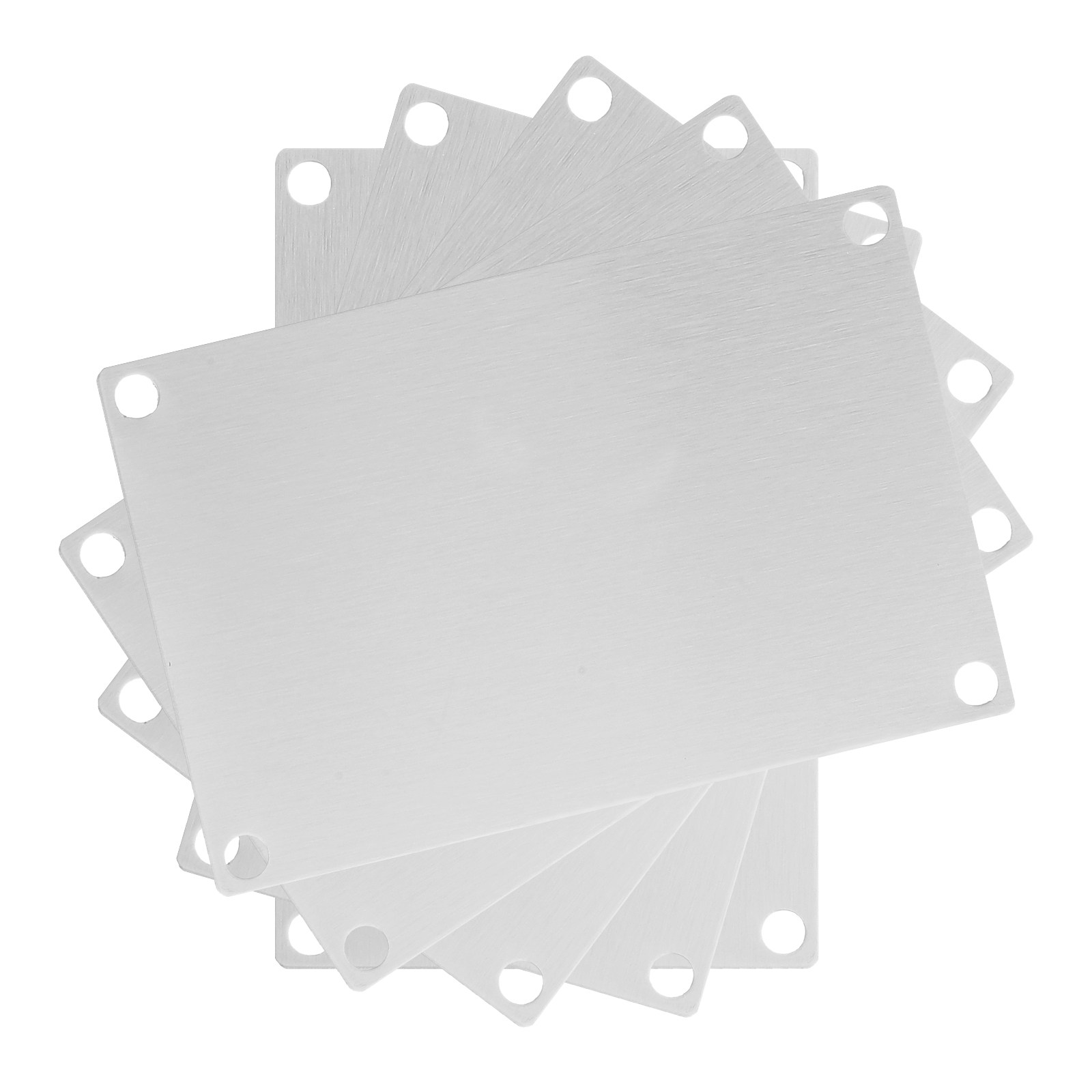 5 plaques vierges en acier ino - Yard Sign Blank avis et prix