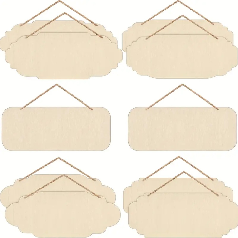 Bannière en bois vierge avec U - Yard Sign Blank avis et prix