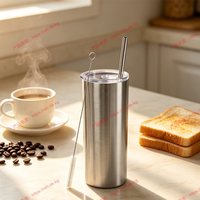 Gobelet isotherme droit et fin - Tumbler 20Oz White avis et prix
