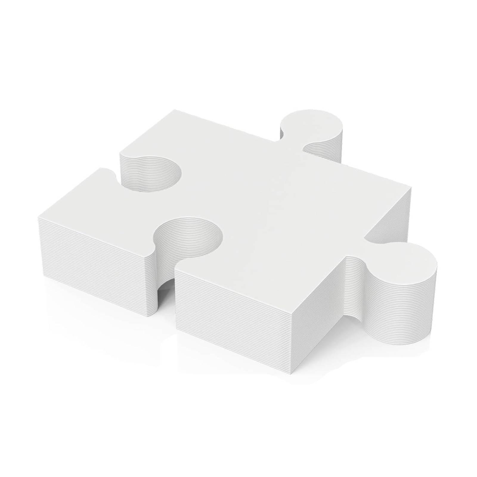 30 Pièces de puzzle vierges à  - Puzzle Blank White avis et prix