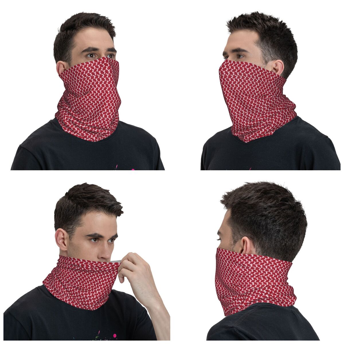 Cache-cou Bandana Keffiyeh du  - Bandana Blank White avis et prix