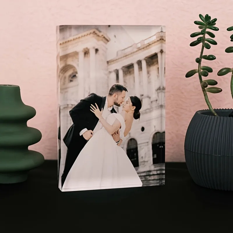 Bloc photo personnalisé en acr - Photo Acrylic Block avis et prix